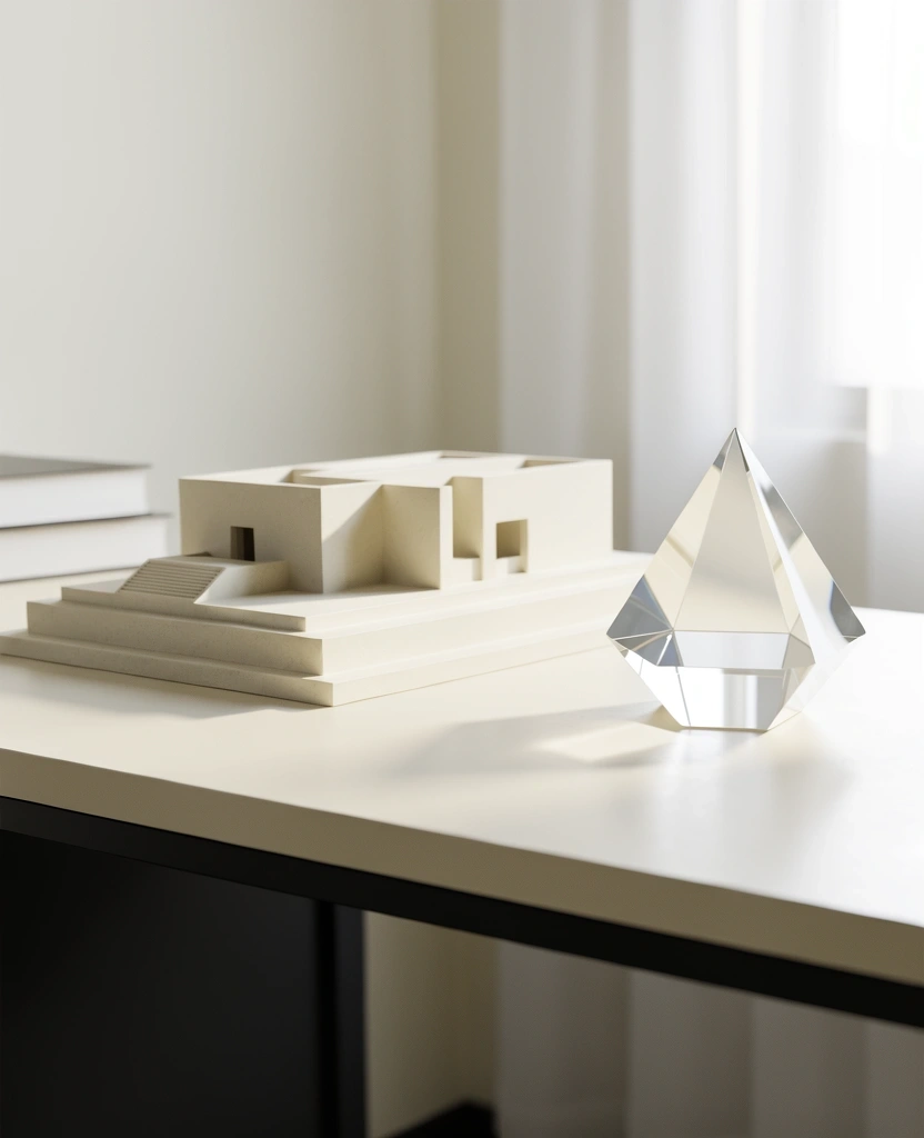 Professional financial framework visualization