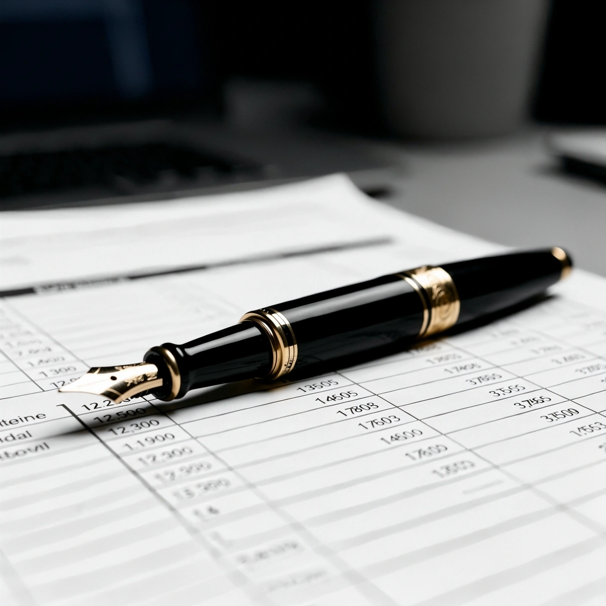 Precision in financial documentation